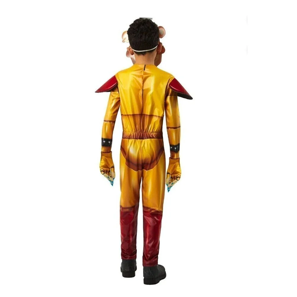 Five Nights Freddys GlamRock Freddy Jumpsuit (No Mask) Boys Medium Costume - Picture 2 of 5